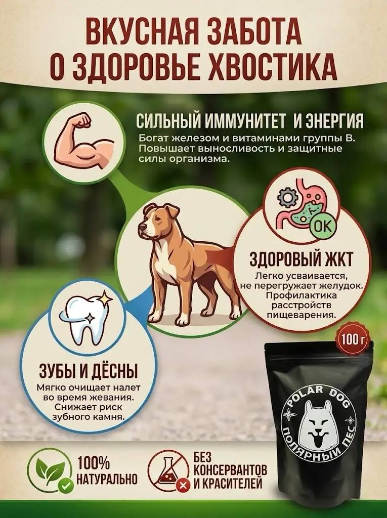Говяжье легкое Натуральное лакомство для собак — изображение 4