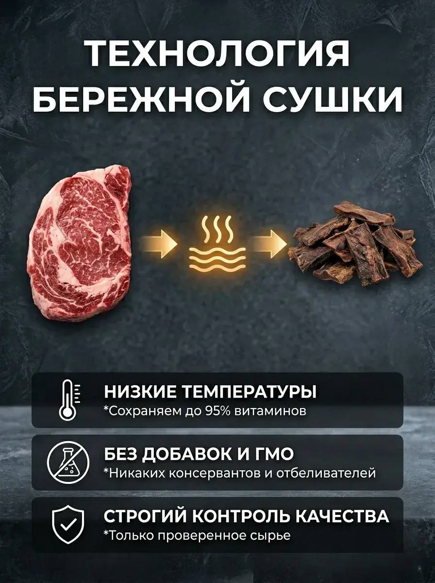 Печень говяжья Натуральное лакомство для собак — изображение 6